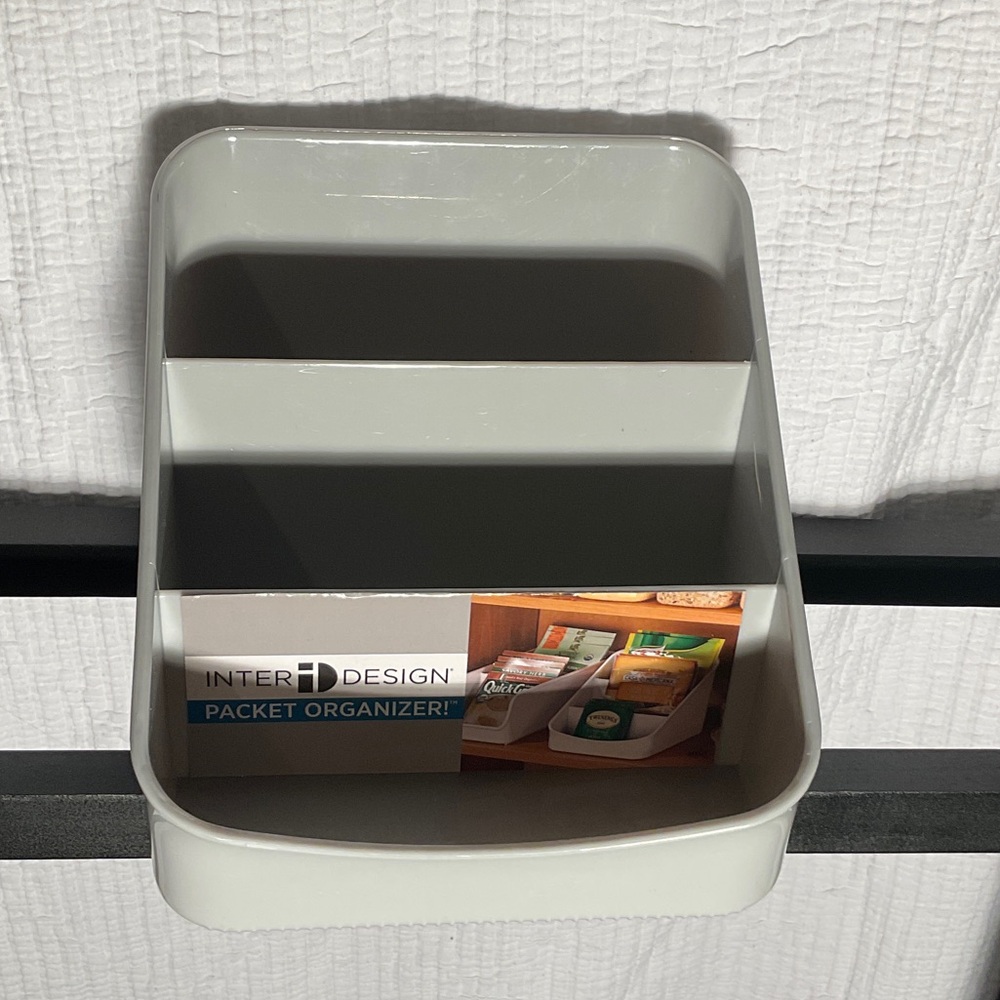 White Packet Organizer